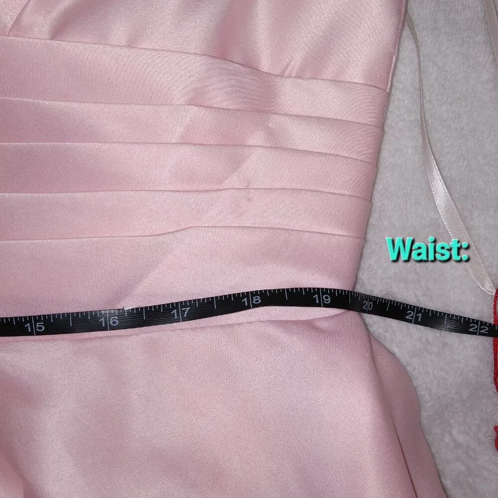 May Queen Couture V Neck Sleeveless Fit and Flare Short Dress Sz 18 NEW - Picture 4 of 16